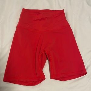 Scarlet Red Nvgtn Shorts